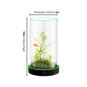 Family Fun Desktop Aquarium | Easy Maintenance, Stunning Visuals 20*40cm